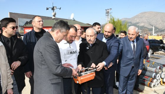 Amasya’da yeni hal binasının temeli atıldı