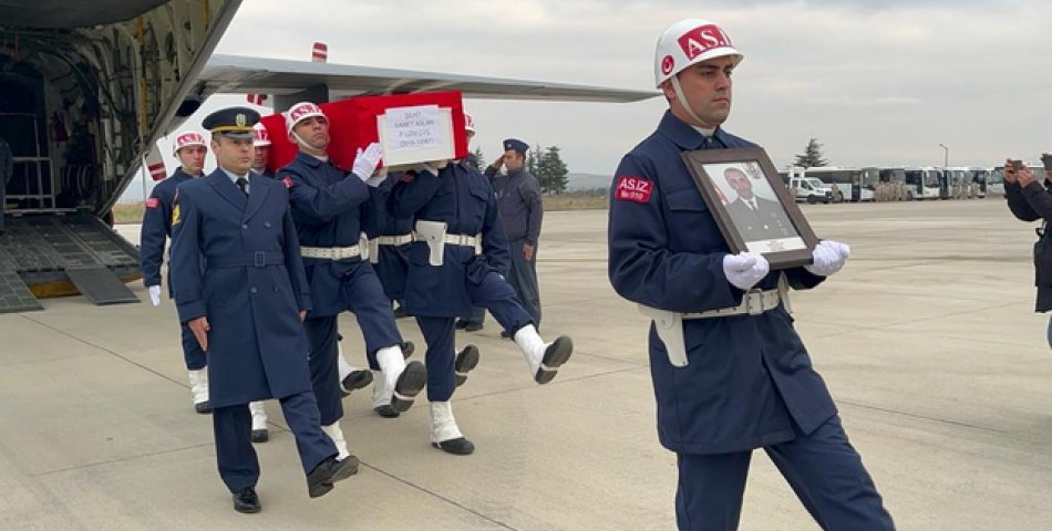 Şehit Aslan'ın cenazesi, memleketi Amasya'ya getirildi