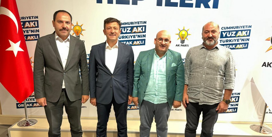 TİGAD Heyeti AK Parti Genel Merkezi'ni ziyaret etti