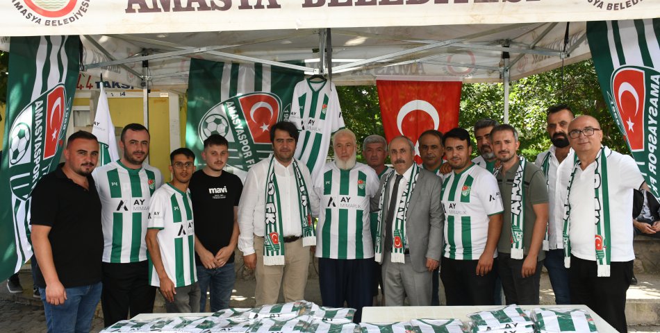 Başkan Çelik, Amasyaspor’a destek için sahada