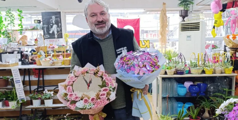 Amasya’da çiçeklere hayat veren işletme