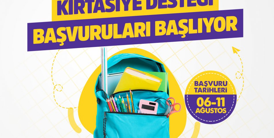 Amasya Belediyesi’nden dar gelirli ailelerin öğrencilerine kırtasiye desteği