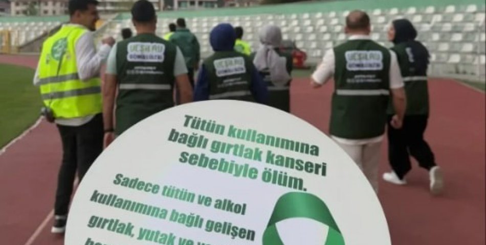 Yeşilay Amasya’da sağlık için yürüdü